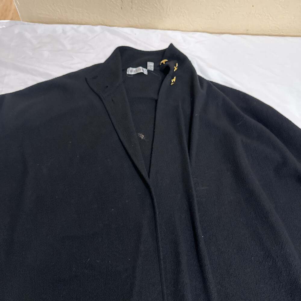 Amanda Smith Cardigan Womens M Minimalist Merino Wool Career Quiet Luxury